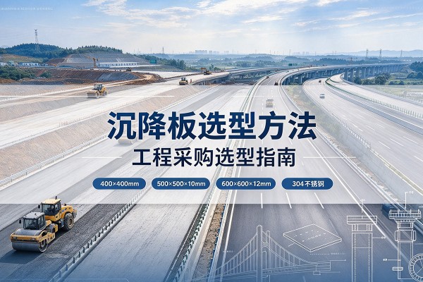 图木舒克沉降板选择方法