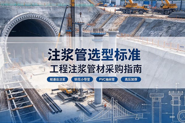 图木舒克注浆管选型标准